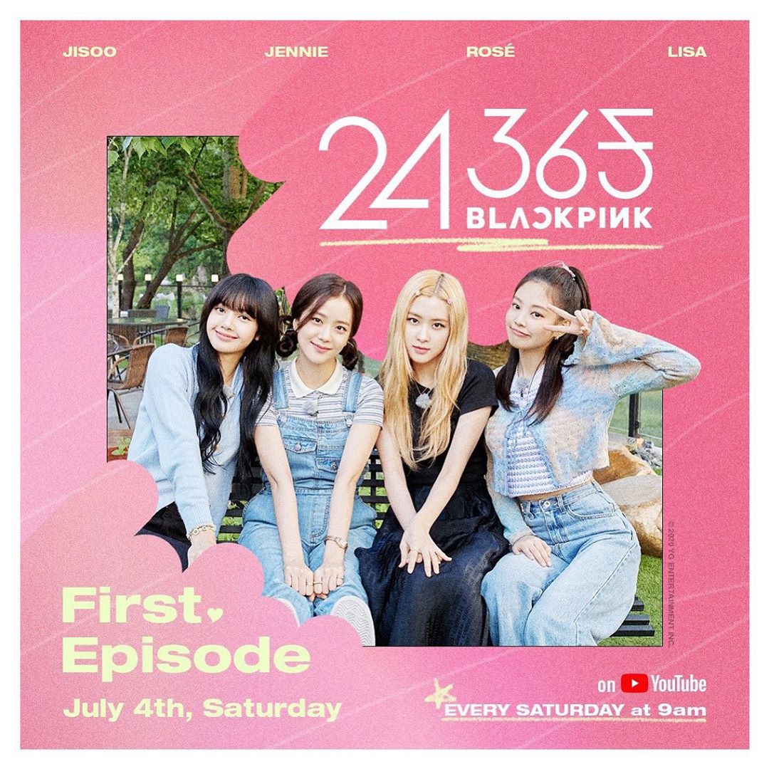 #BLACKPINK #블랙핑크 #24_365_WITH_BLACKPINK #EP1 #TEASERPOSTER #YOUTUBE #YG…