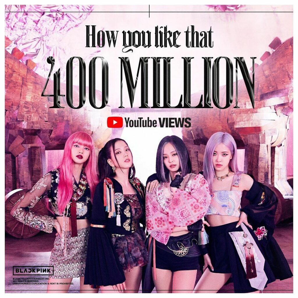 #BLACKPINK #블랙핑크 #HowYouLikeThat #MV #400MILLION #YOUTUBE #YG…