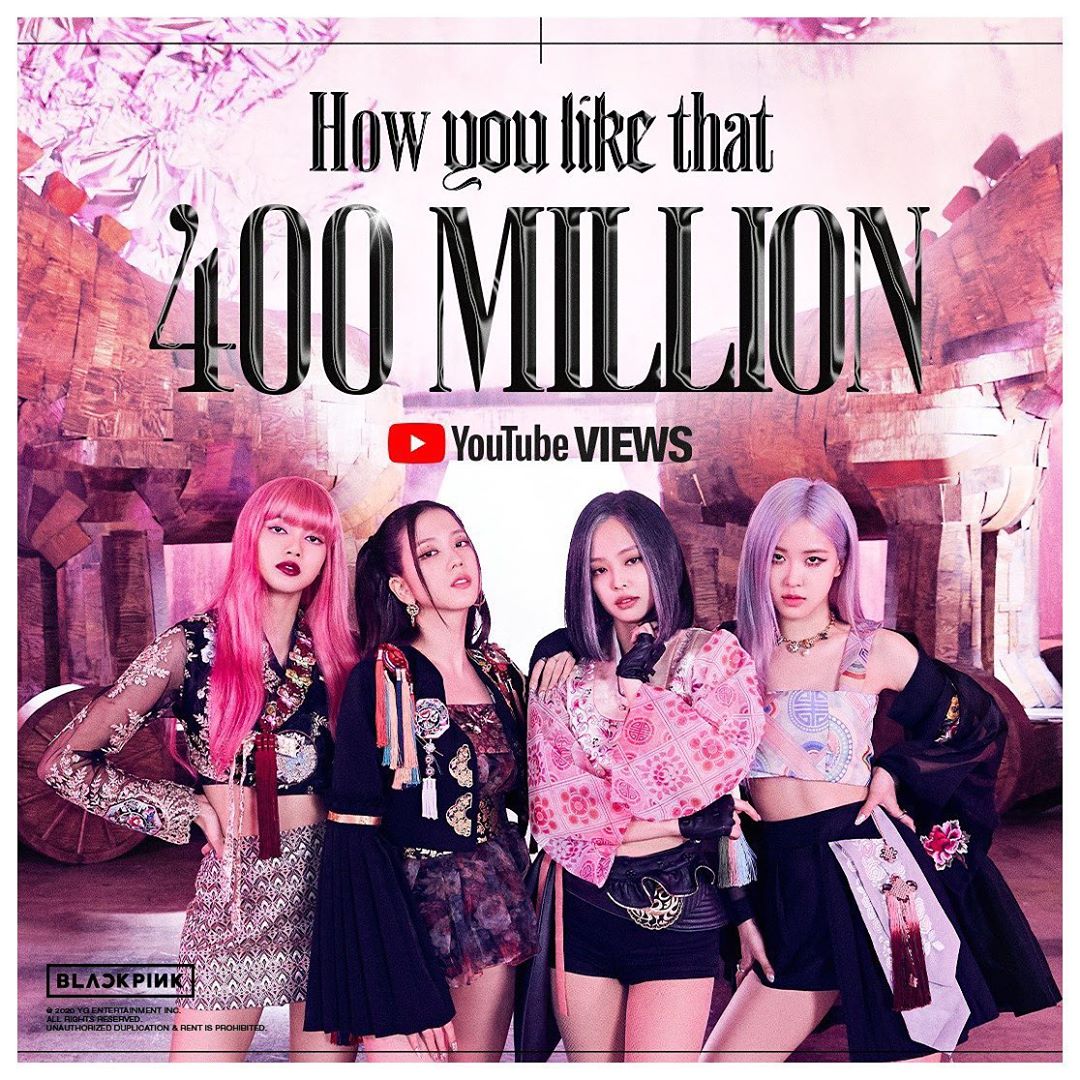 #BLACKPINK #블랙핑크 #HowYouLikeThat #MV #400MILLION #YOUTUBE #YG…