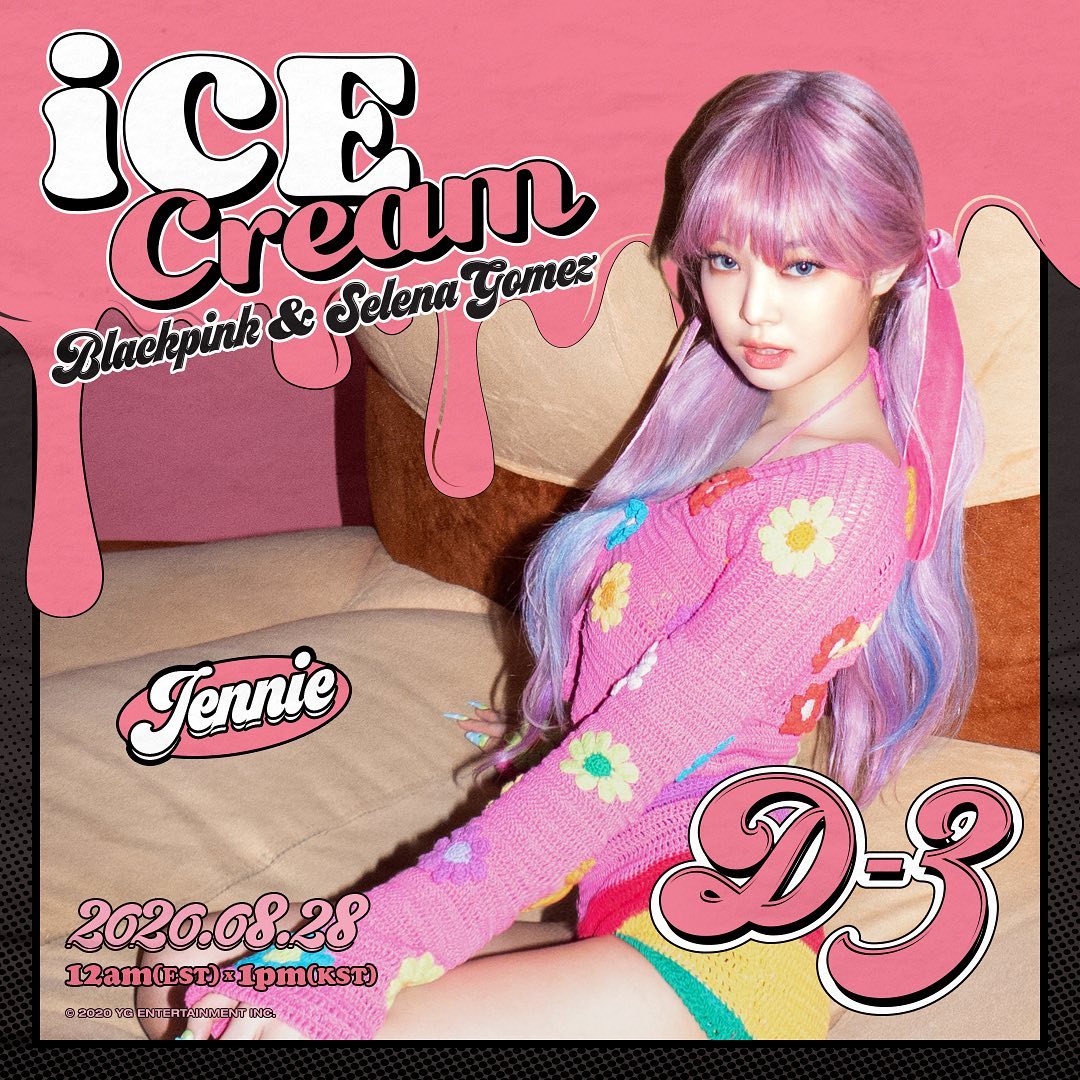 #BLACKPINK #블랙핑크 #SelenaGomez #셀레나고메즈 #JENNIE #제니 #IceCream #NewSingle #D_3 #202…