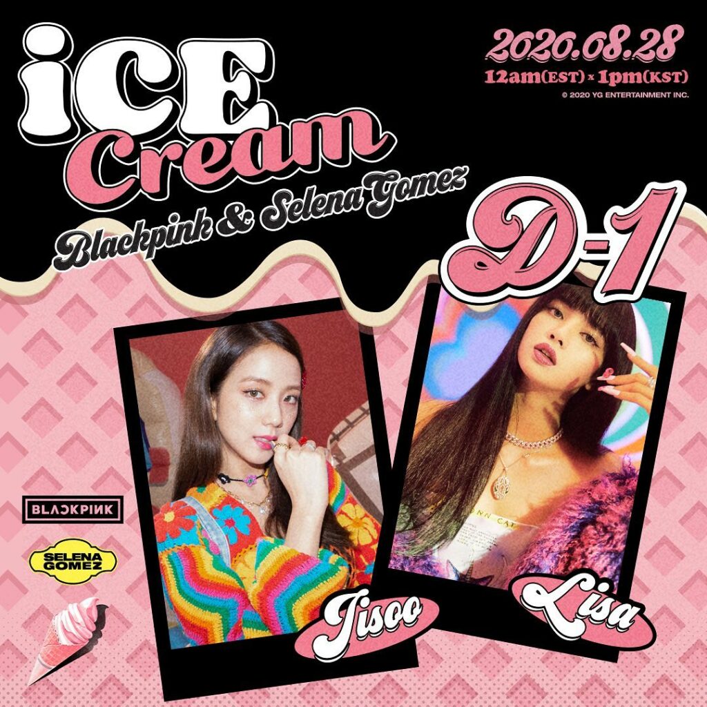 #BLACKPINK #블랙핑크 #SelenaGomez #셀레나고메즈 #IceCream #JISOO #지수 #JENNIE #제니 #ROSÉ #로제…