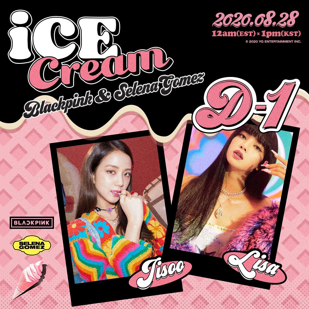 #BLACKPINK #블랙핑크 #SelenaGomez #셀레나고메즈 #IceCream #JISOO #지수 #JENNIE #제니 #ROSÉ #로제…