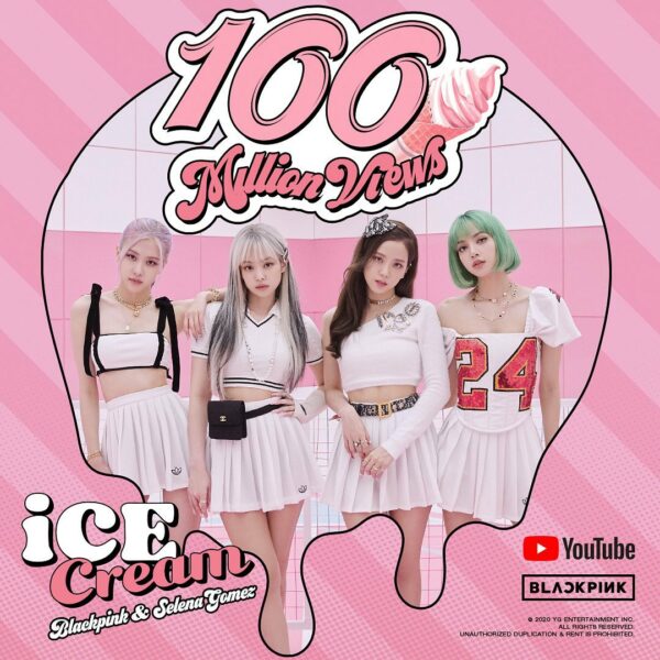 #BLACKPINK #블랙핑크 #SelenaGomez #셀레나고메즈 #IceCream #MV #100MILLION #YOUTUBE #YG…