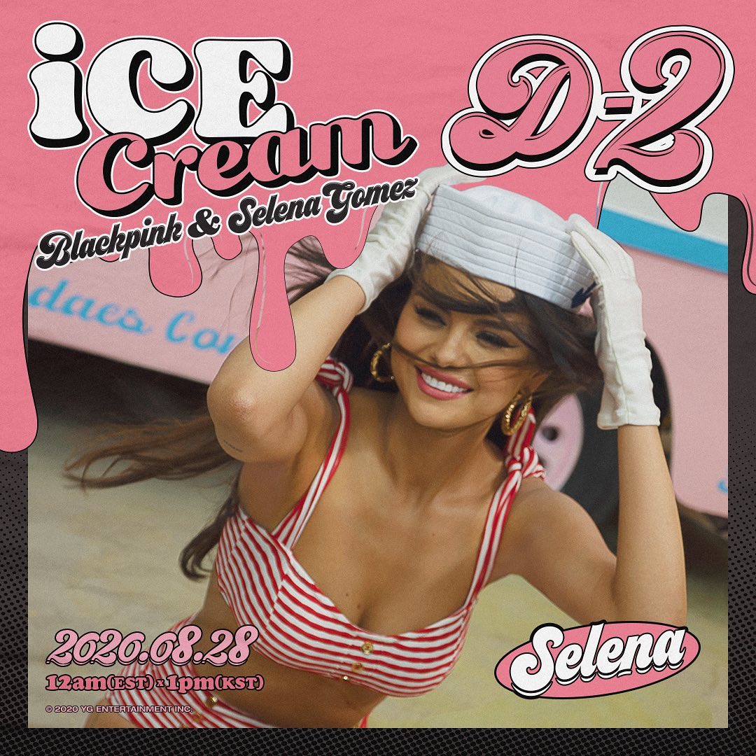 #BLACKPINK #블랙핑크 #SelenaGomez #셀레나고메즈 #IceCream #NewSingle #D_2 #20200828_12amES…