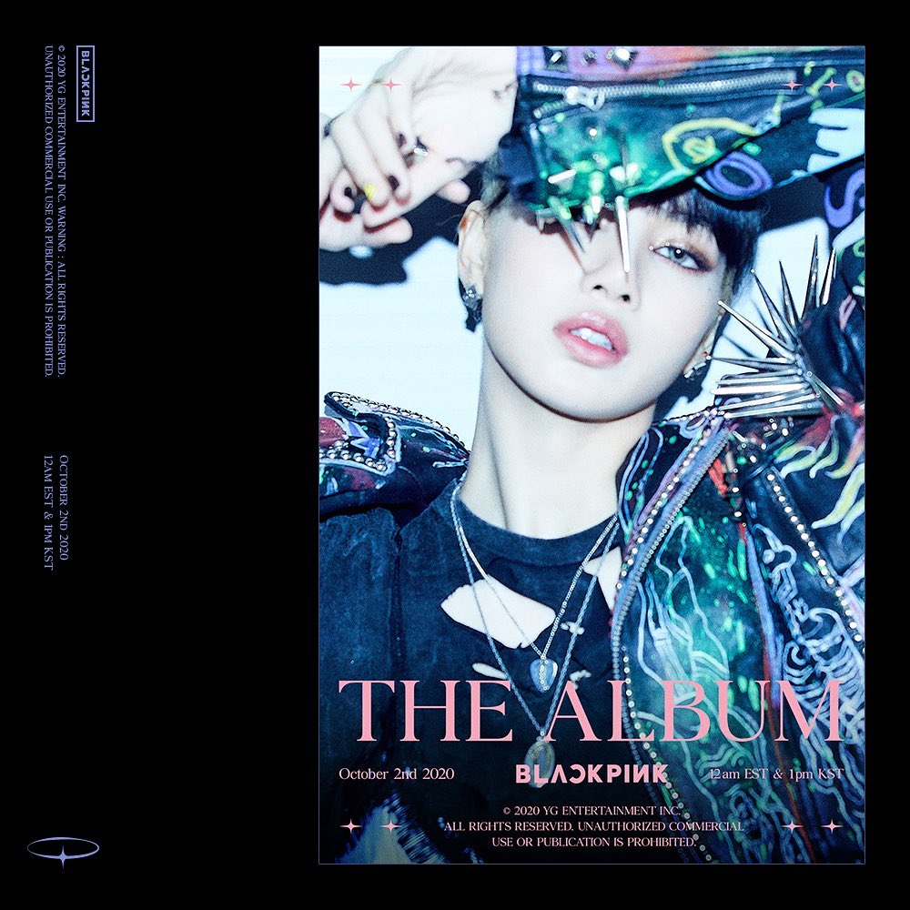 #BLACKPINK #블랙핑크 #LISA #리사 #1stFULLALBUM #THEALBUM #TeaserPoster #20201002_12amE…