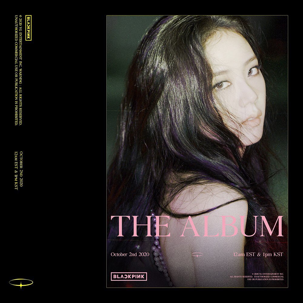 #BLACKPINK #블랙핑크 #JISOO #지수 #1stFULLALBUM #THEALBUM #TeaserPoster #20201002_12am…
