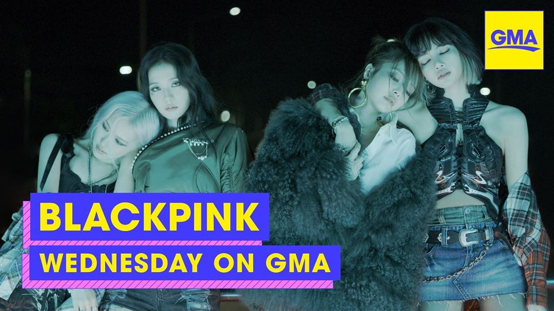 WEDNESDAY ON @GoodMorningAmerica! You won’t want to miss it! #BLACKPINK #THEALBU…