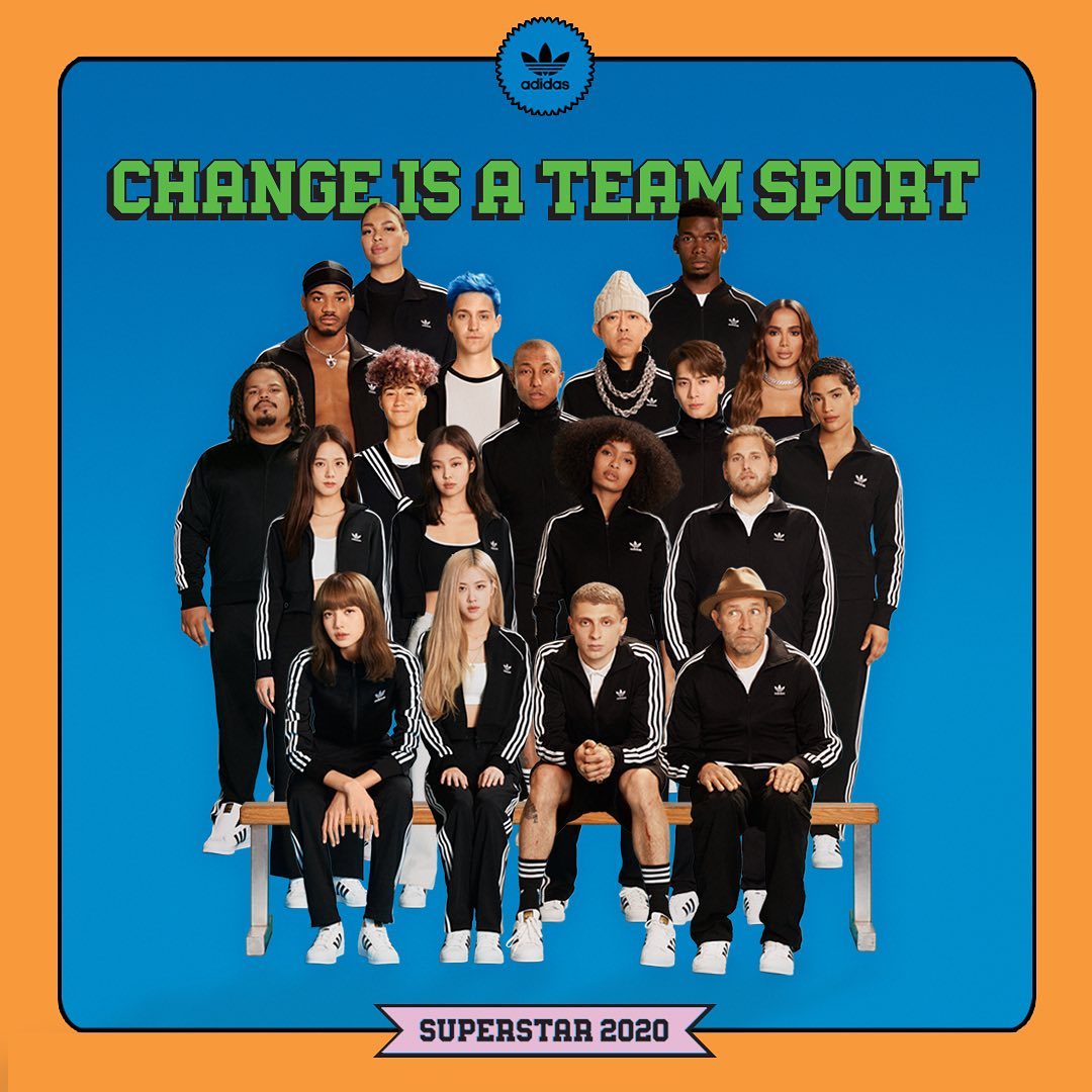 A Superstar can’t do it alone #ChangeIsATeamSport…