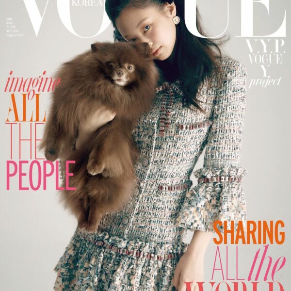 Special thanks to @voguekorea and @chanelofficial for including my baby Kuma in …