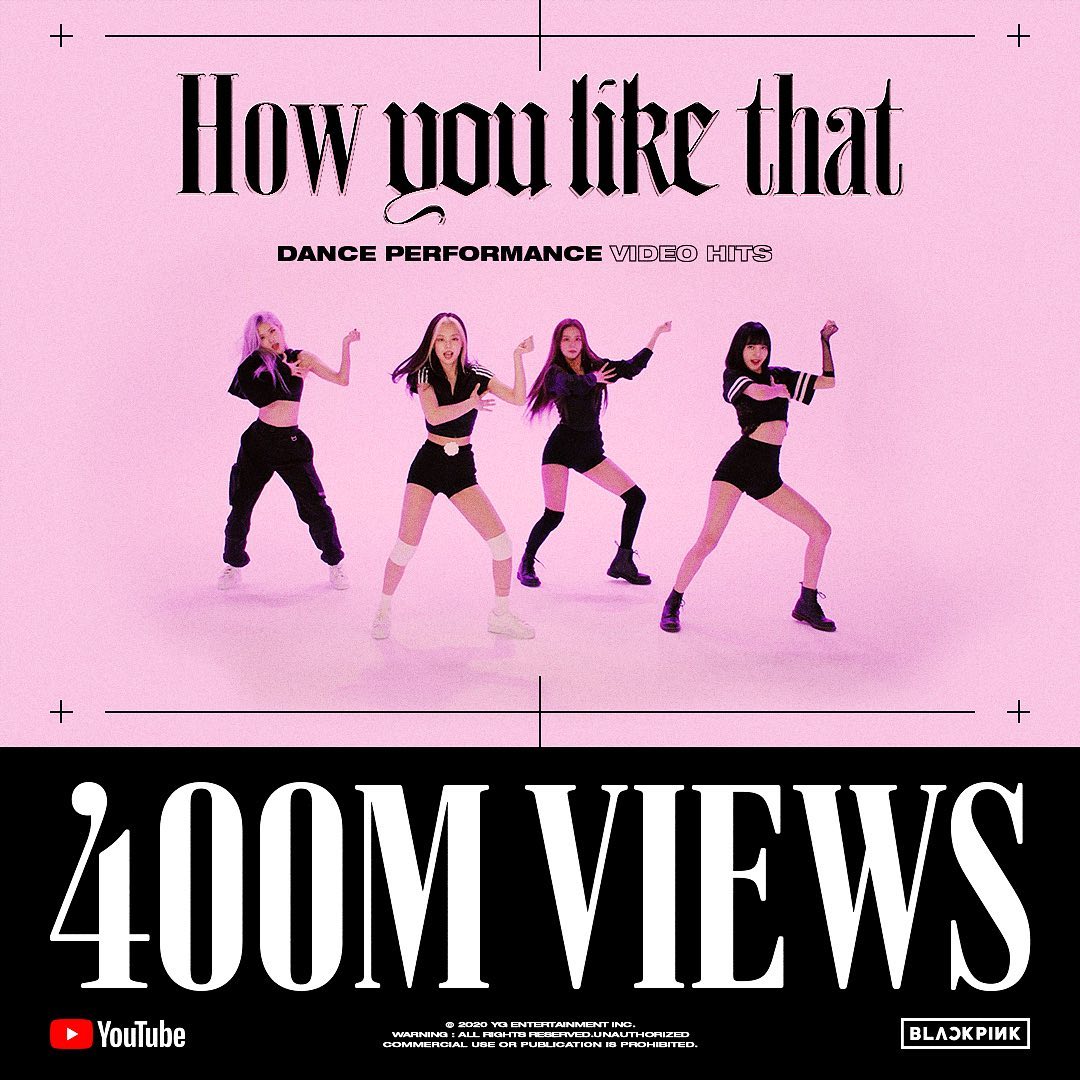#BLACKPINK #블랙핑크 #HowYouLikeThat #DANCE_PERFORMANCE_VIDEO #안무영상 #400MILLION #YOU…