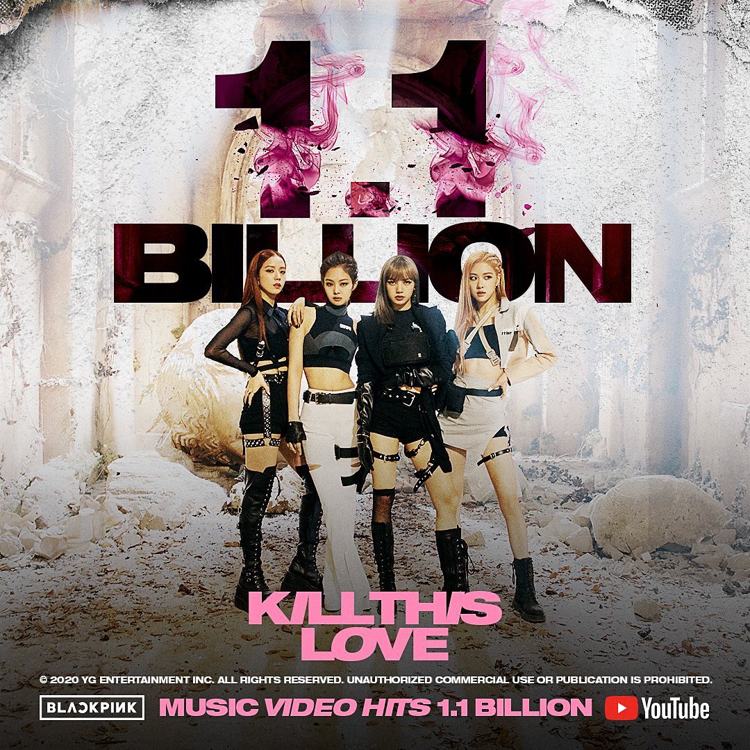 #BLACKPINK #블랙핑크 #KILLTHISLOVE #MV #1_1BILLION #YOUTUBE #YG…