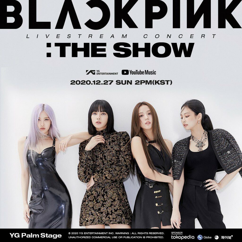 YG PALM STAGE – 2020 BLACKPINK: THE SHOW 

 2020.12.27 2PM (KST)
 On YouTube

@b…