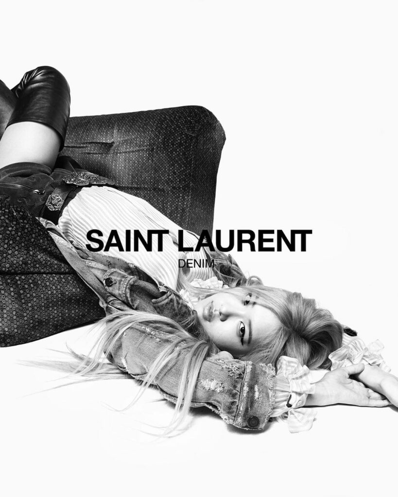 ROSÉ DENIM 
#YSL35 by ANTHONY VACCARELLO PHOTOGRAPHED by @graysorrenti 

#YSL #S…
