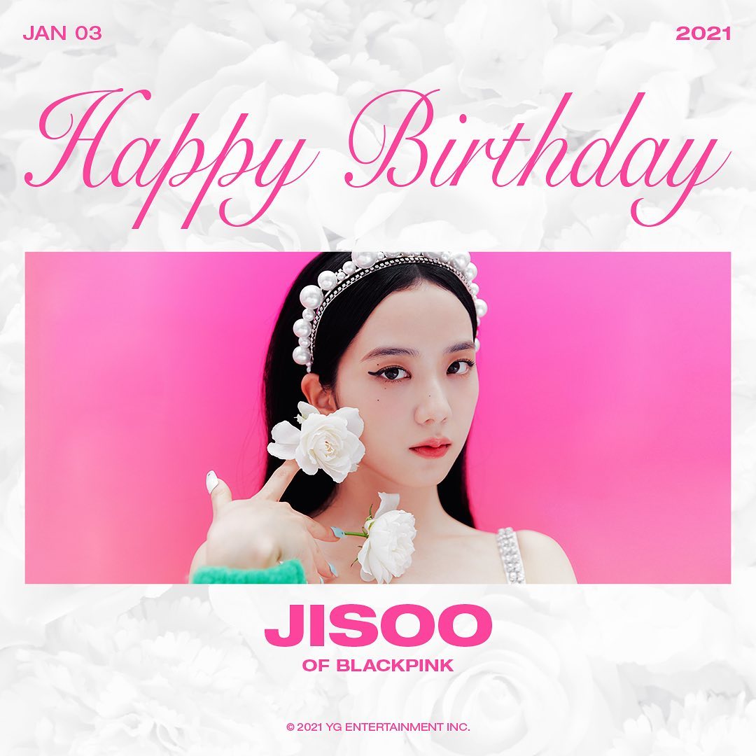 #BLACKPINK #블랙핑크 #JISOO #지수 #HAPPYBIRTHDAY #20210103 #YG…