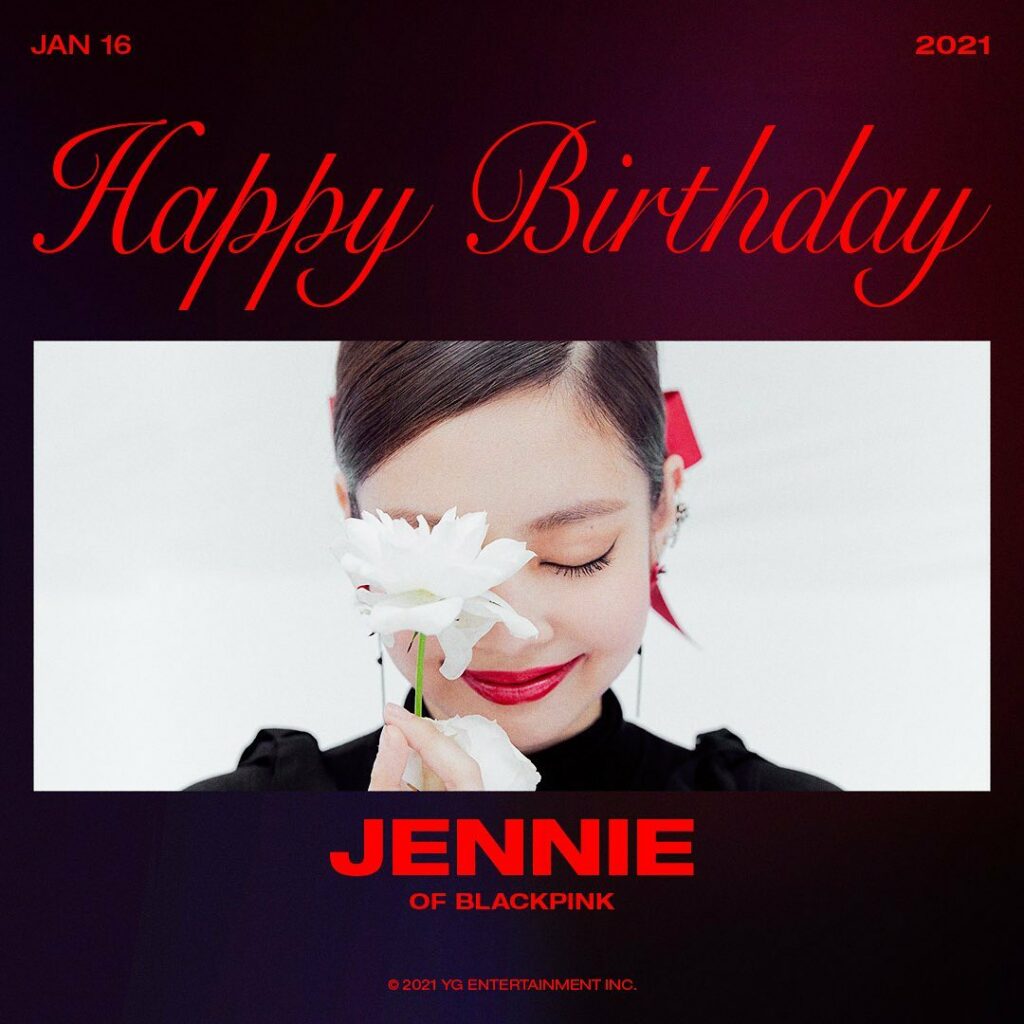 #BLACKPINK #블랙핑크 #JENNIE #제니 #HAPPYBIRTHDAY #20210116 #YG…