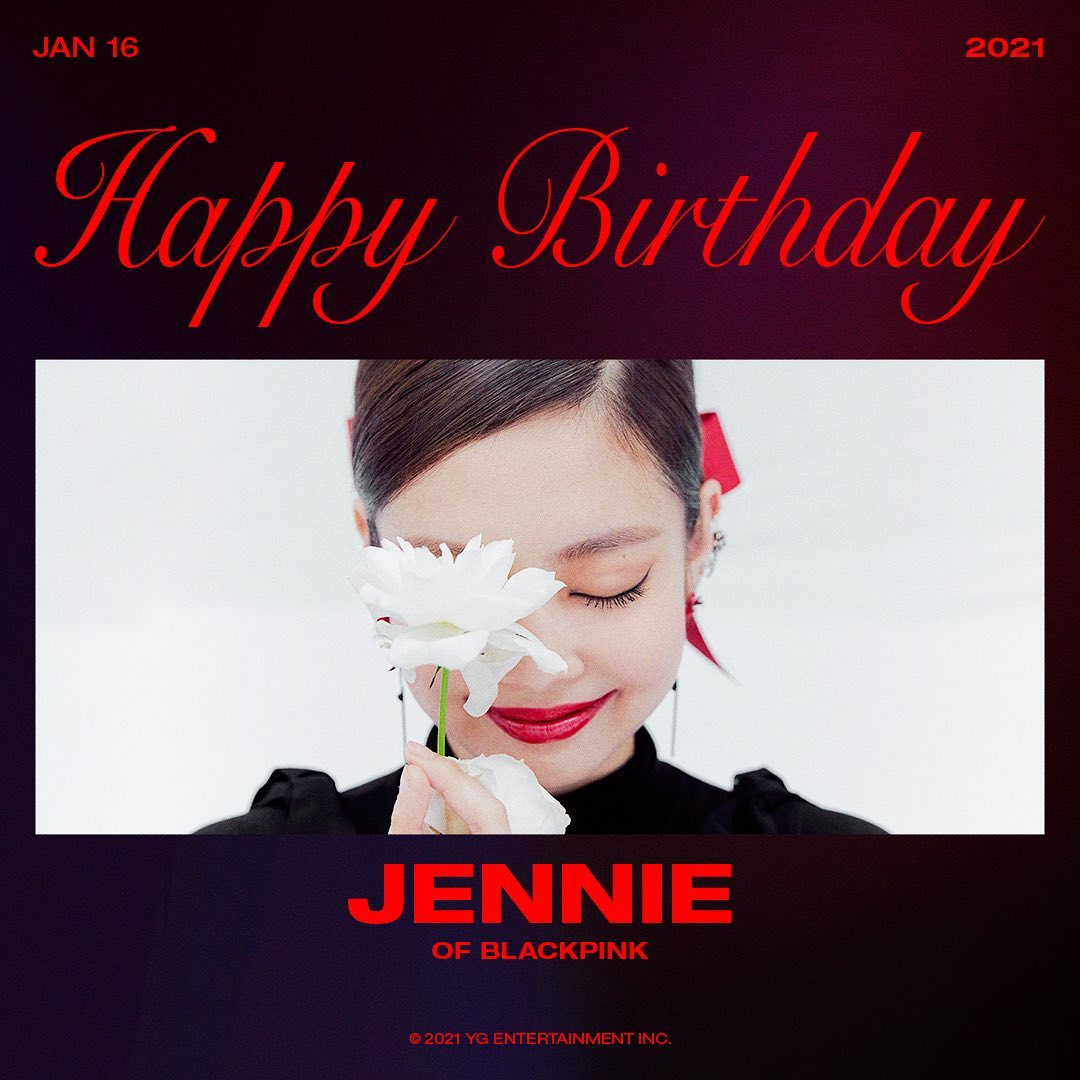 #BLACKPINK #블랙핑크 #JENNIE #제니 #HAPPYBIRTHDAY #20210116 #YG…