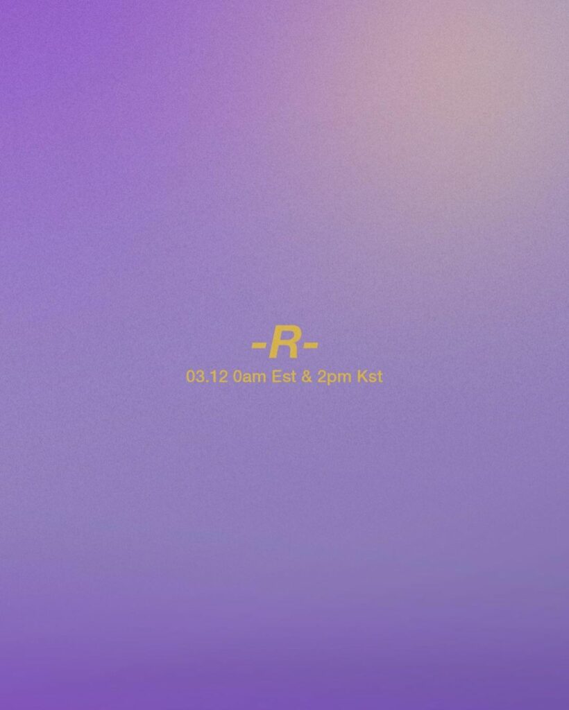 #ROSÉ #로제 #BLACKPINK #블랙핑크 #FirstSingleAlbum #R #20210312_0amEST #20210312_2pmKS…