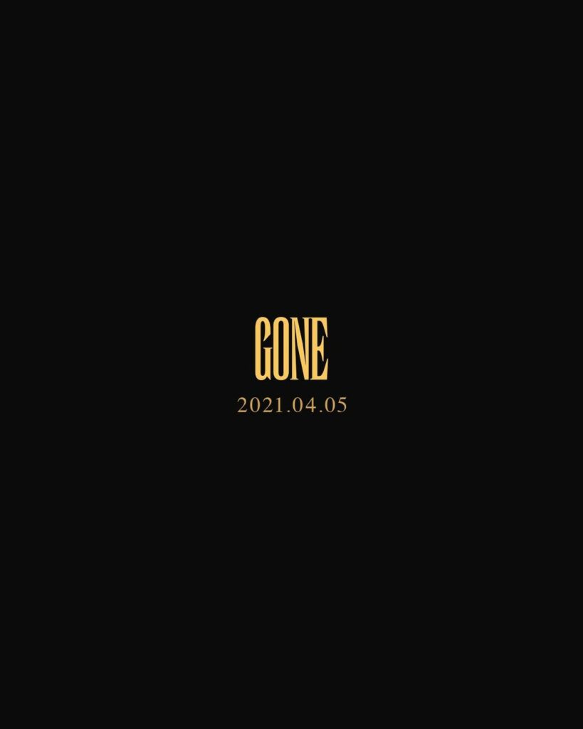 #ROSÉ #로제 #BLACKPINK #블랙핑크 #FirstSingleAlbum #R #Gone #MV #TeaserPoster #2021040…
