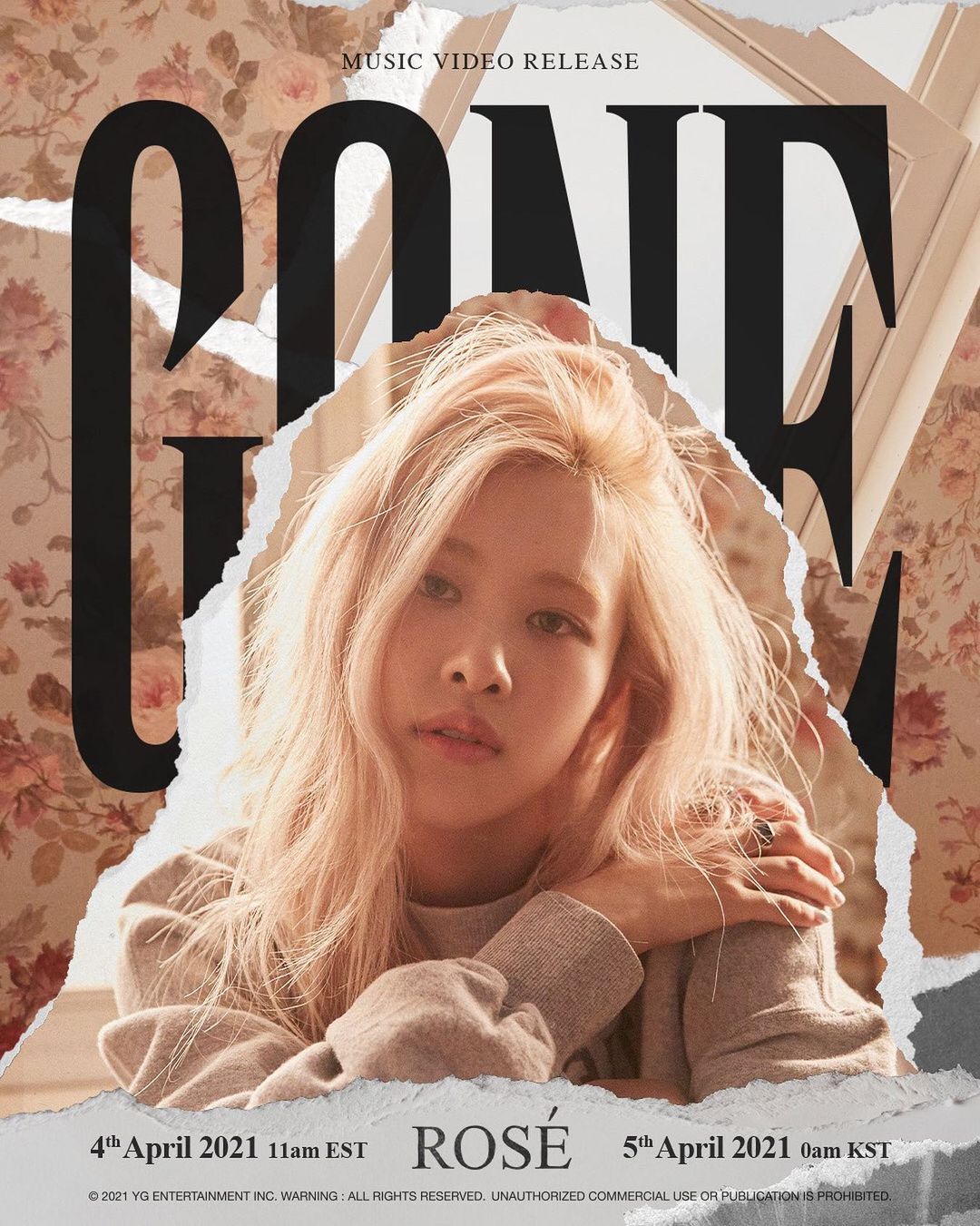 #ROSÉ #로제 #BLACKPINK #블랙핑크 #FirstSingleAlbum #R #Gone #MV #April4th_11amEST #Apr…