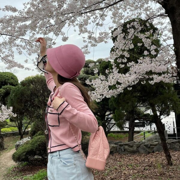 Pink popcorn everywhere …