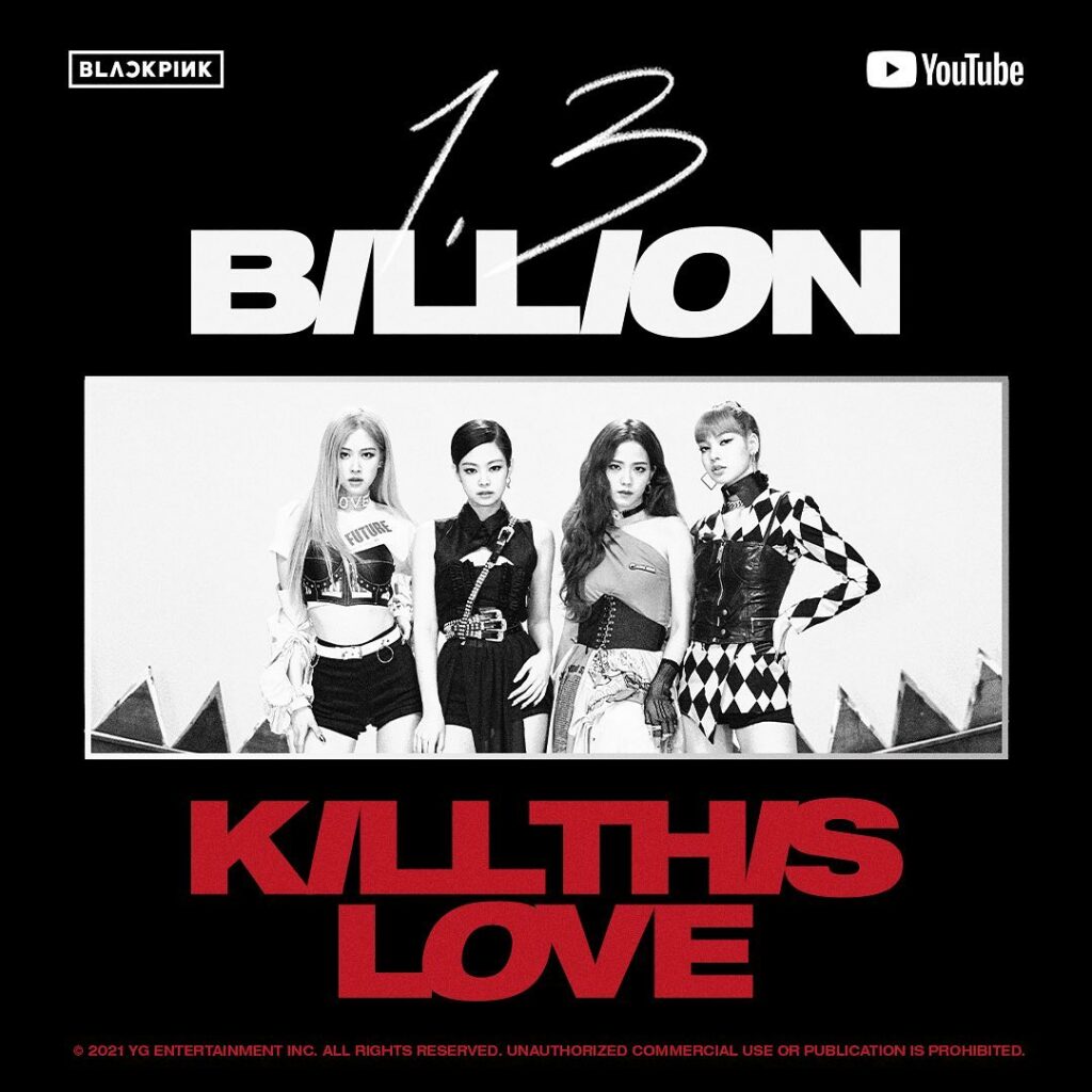 #BLACKPINK #블랙핑크 #KILLTHISLOVE #MV #1_3BILLION #YOUTUBE #YG…