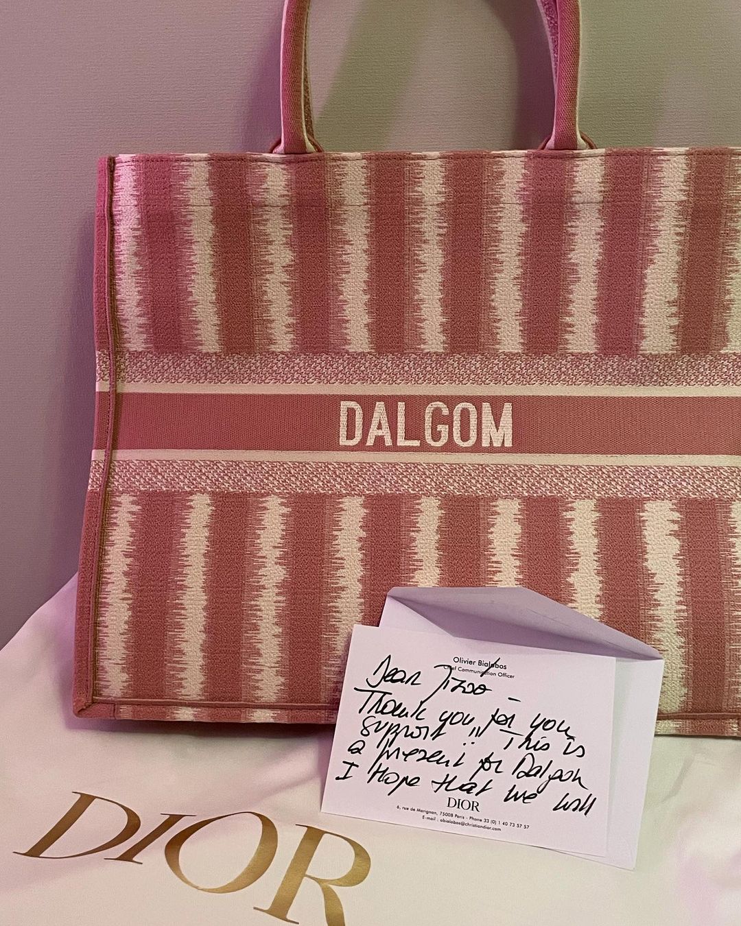 Our dearest thank you to #OlivierBialobos from both me and Dalgom for this one ...