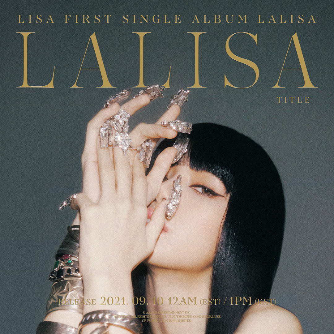 LISA – ‘LALISA’ TITLE POSTER  #LISA #리사 #BLACKPINK #블랙핑크 #FIRSTSINGLEALBUM #LALI…