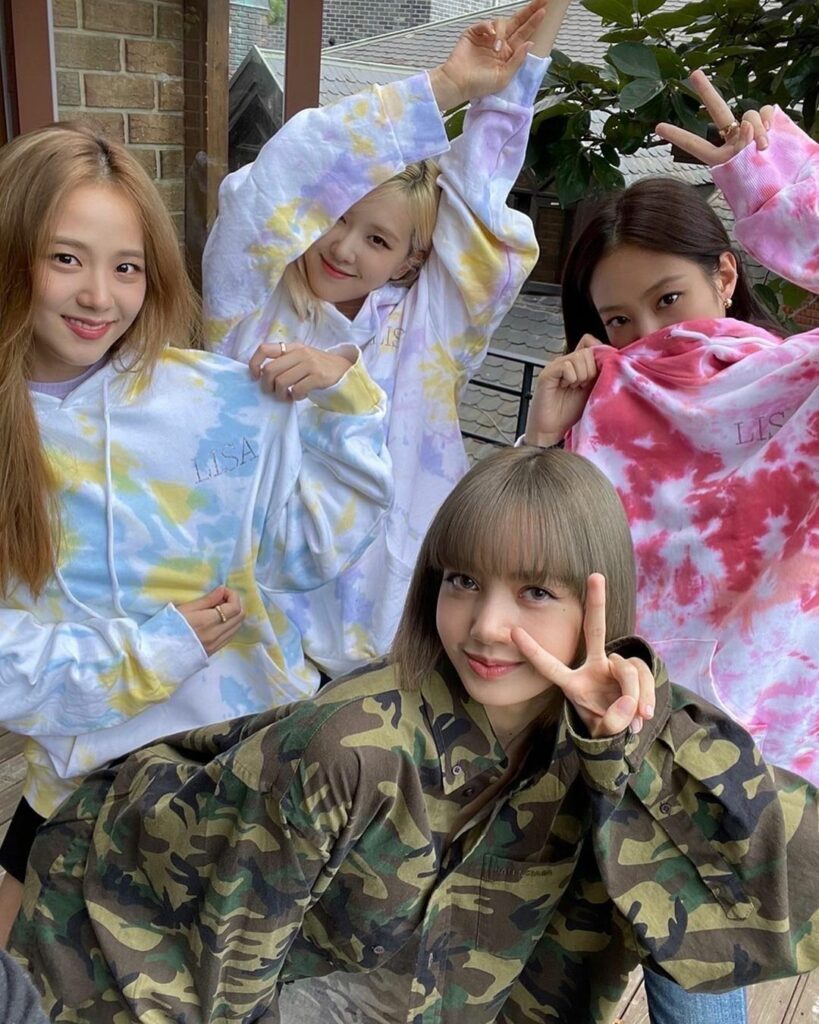 오랜만에 블핑이들  #최선을다한 #lalisachallenge…
