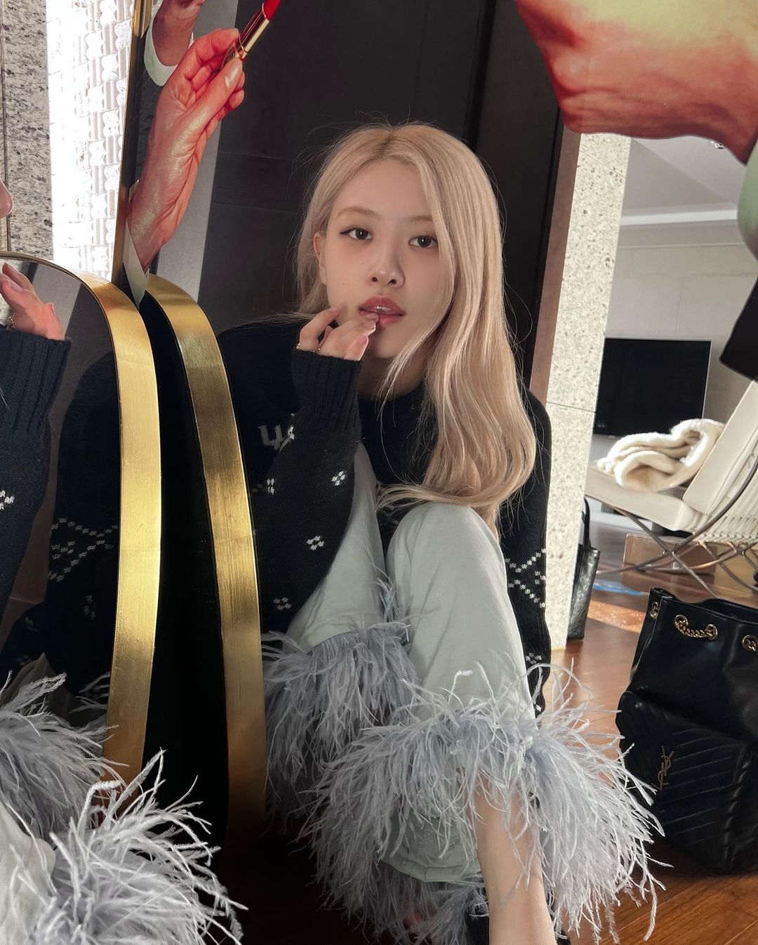 A very Merry Christmas with @ysl @anthonyvaccarello …