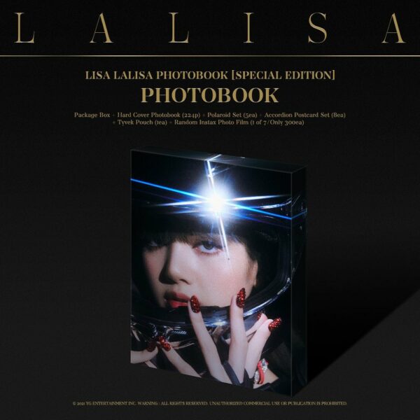 LISA -LALISA- PHOTOBOOK [SPECIAL EDITION] ⠀ == ⠀ Release Date : 2022.01.10 Pre-...