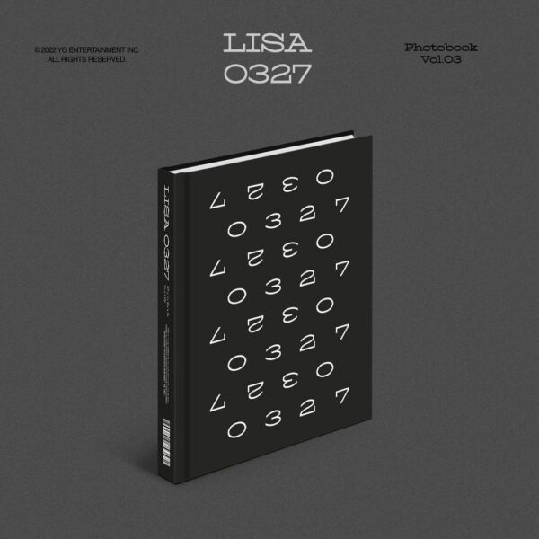 ⠀ LISA 0327 PHOTOBOOK VOL.03 ⠀ == Release Date : 3/28 Pre-Order : 3/7