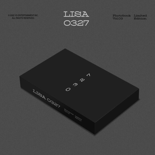 ⠀ LISA 0327 PHOTOBOOK VOL.03 [LIMITED EDITION] ⠀ == Release Date : 3/28 Pre-Orde...