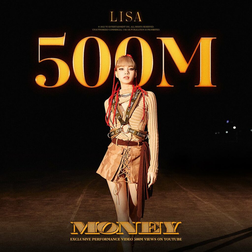 #LISA #리사 #BLACKPINK #블랙핑크 #MONEY #EXCLUSIVE_PERFORMANCE_VIDEO #500MILLION #YOUT…