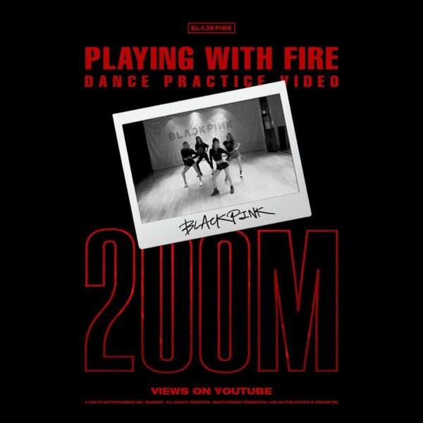 #BLACKPINK #블랙핑크 #PLAYINGWITHFIRE #불장난 #DANCE_PRACTICE #안무영상 #200MILLION #YOUTUB…