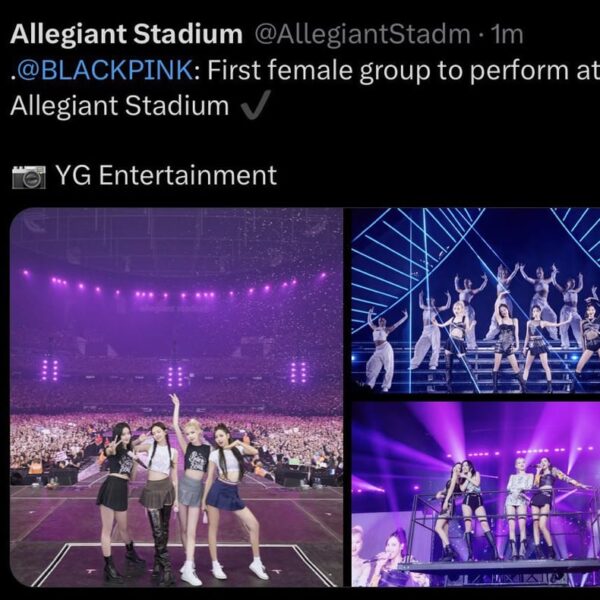 230823 Allegiant Stadium X Update w/ BLACKPINK