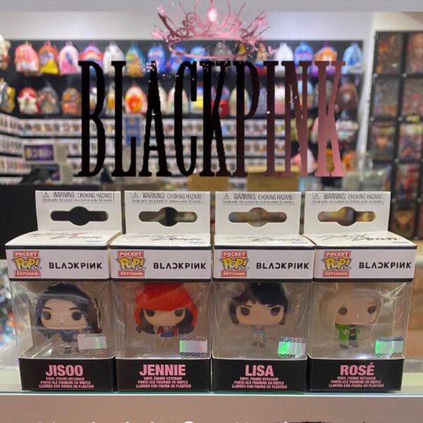 230909 BLACKPINK Funko Pop Keychains First Look