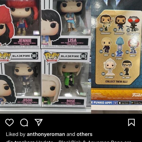 230925 BLACKPINK Funko Pops street dated for October release