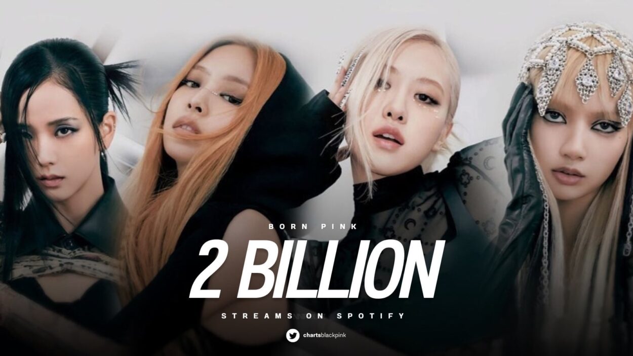230908 'BORN PINK' has now reached 2 billion streams on Spotify. It becomes the fastest studio album by a female group to do so, surpassing their own 'THE ALBUM'.