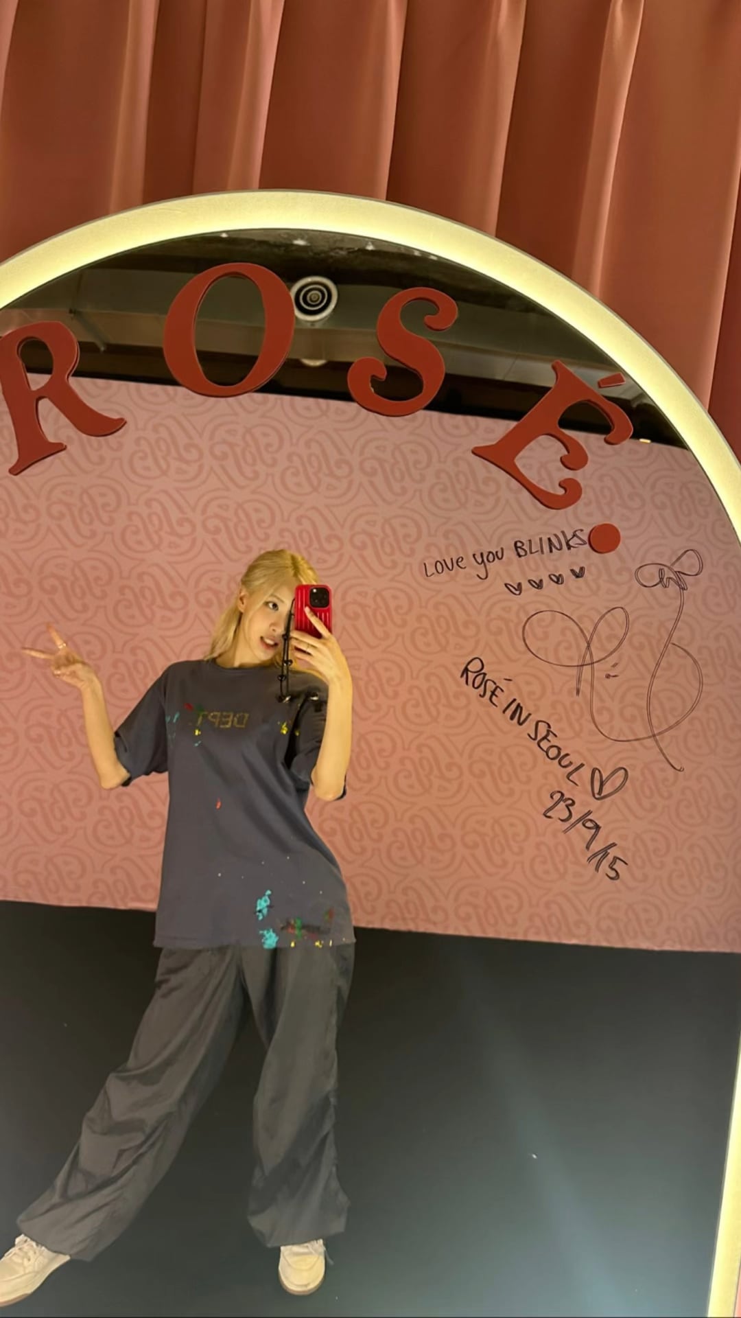 230915 Rosé IG Story Update