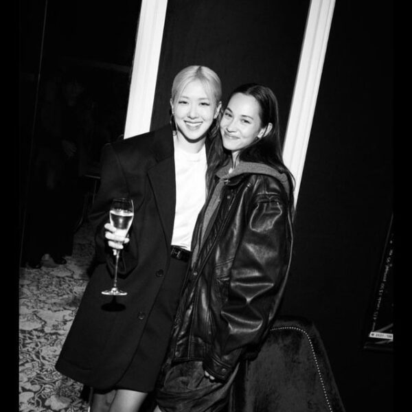230929 ROSÉ @ SAINT LAURENT Cocktail Party in Paris