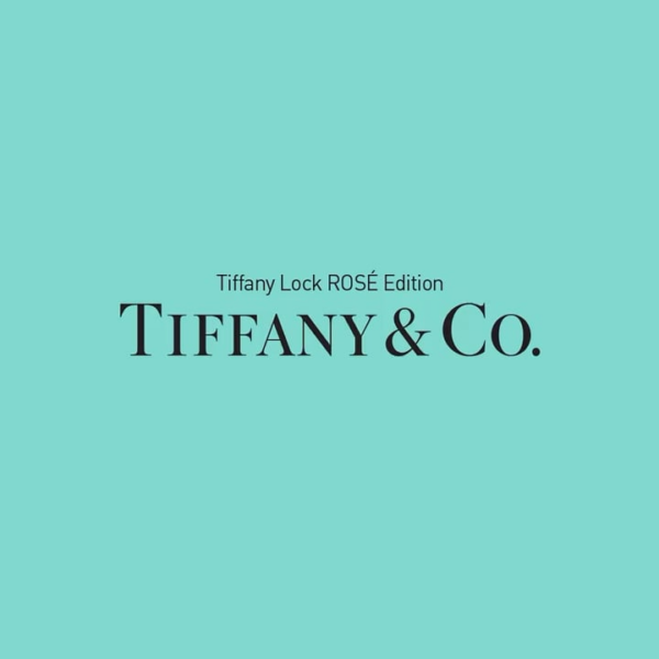 230915 ROSÉ for Tiffany & Co. | Tiffany Lock ROSÉ Edition