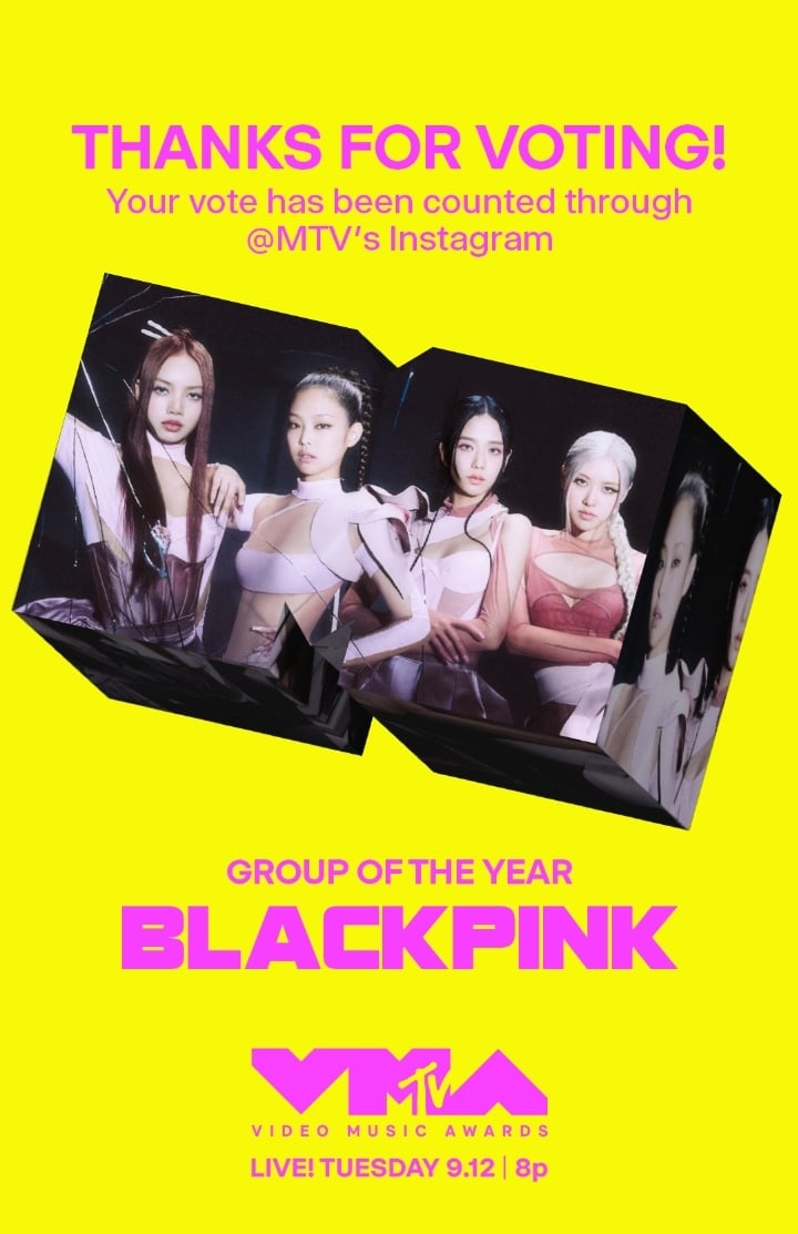 Vote Now! Final Round for Group of the Year MTV VMAs