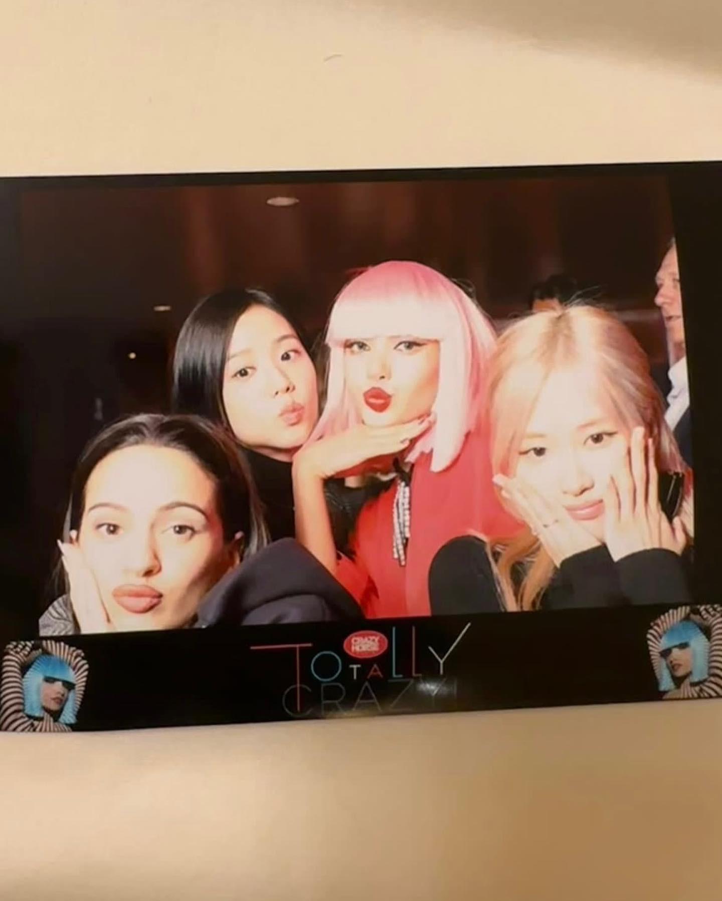 230929 Rosalia IG Update w/ Lisa, Jisoo, & Rosé @ Lisa’s Crazy Horse Paris Show