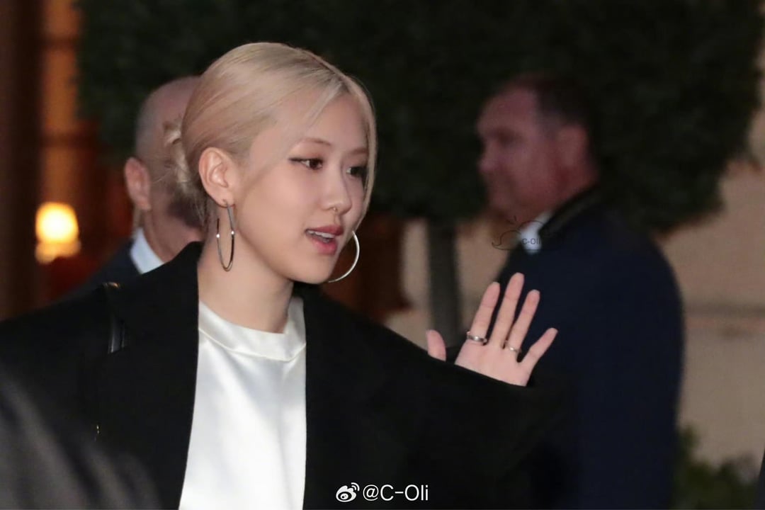 230927 Rosé @ SAINT LAURENT Party in Paris