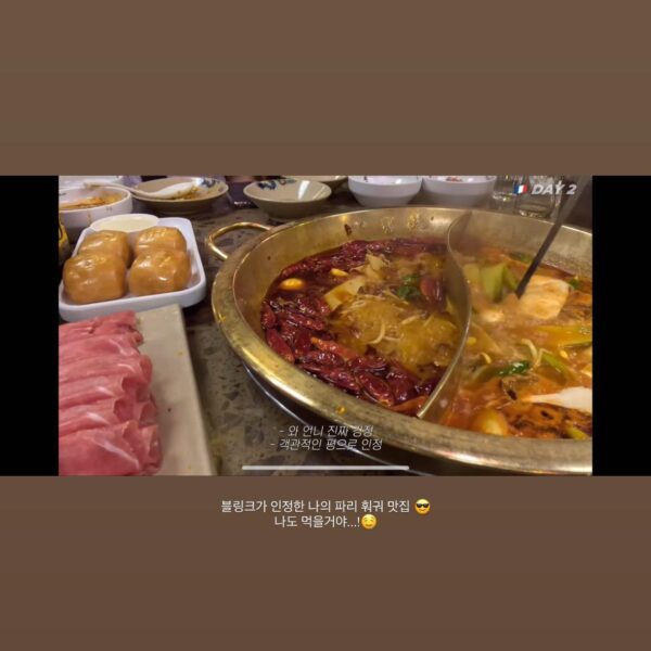 230925 Jisoo IG Story Update