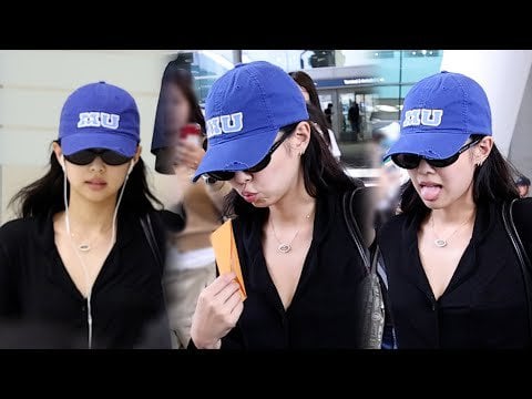230903 Jennie @ Incheon International Airport (Arrival from Los Angeles)
