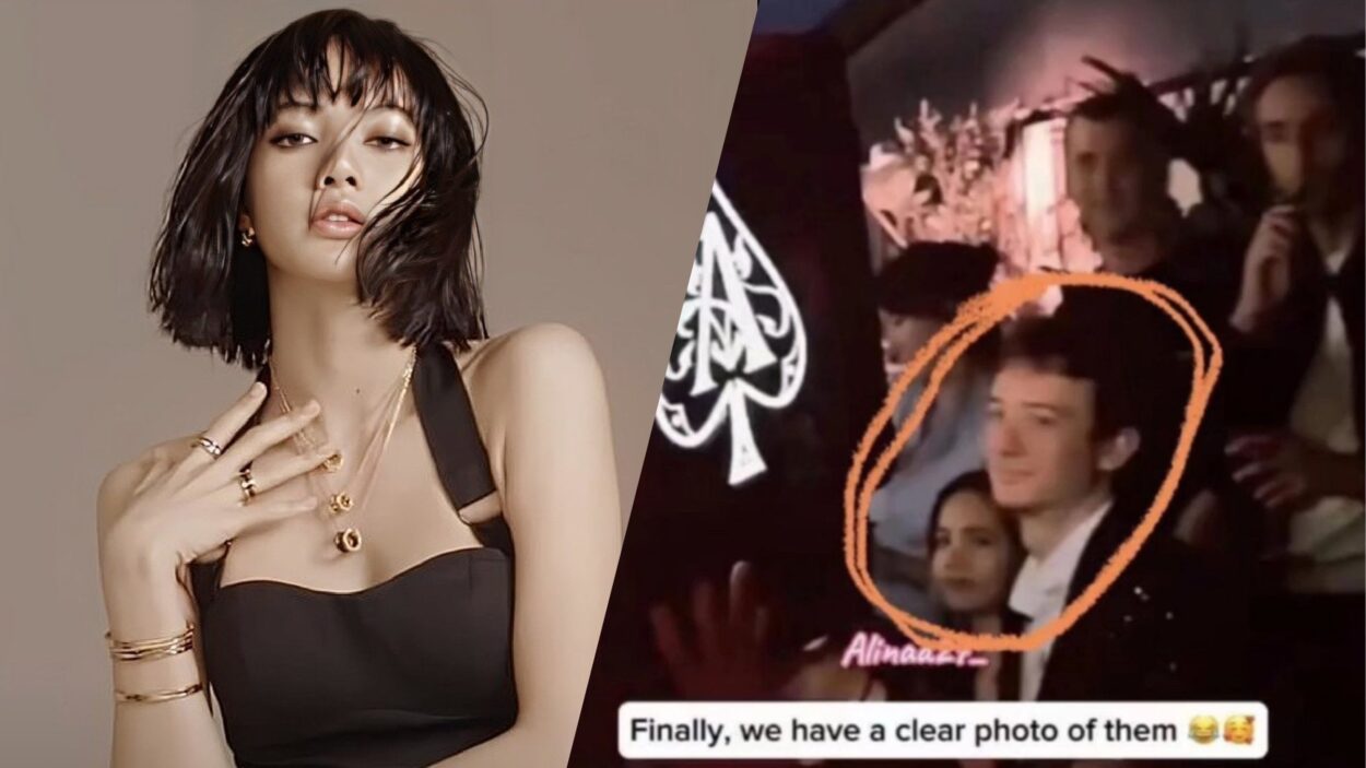 231002BLACKPINK's Lisa Spotted at After-Party with Rumored Boyfriend