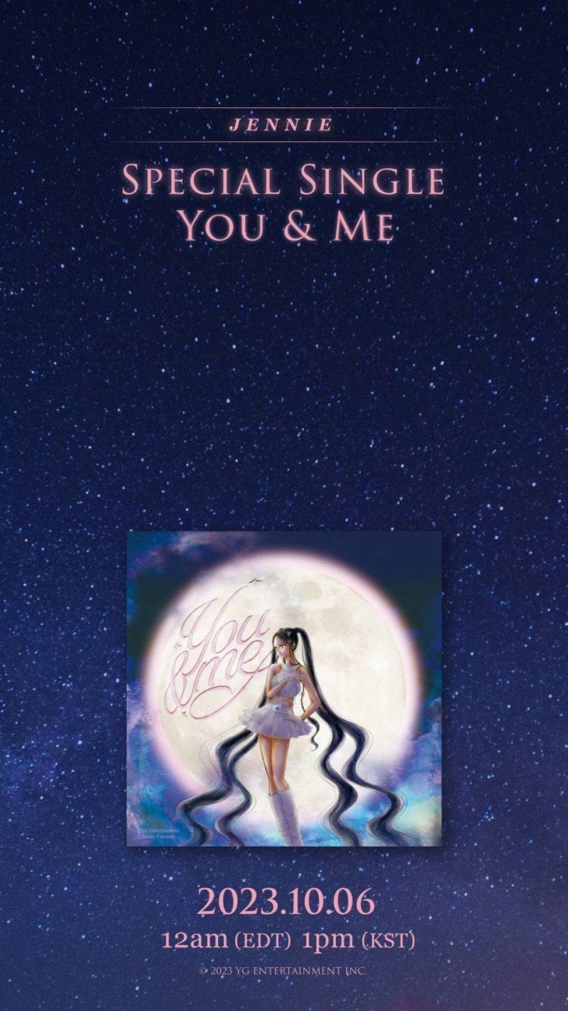 231006 NAVER News: JENNIE - Special Single [You & Me] is a special single consisting of two tracks, the original version and the remix of the Coachella Festival in the US