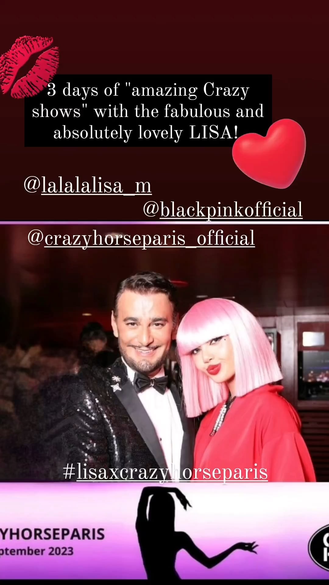231001 george_bangable IG Story Update w/ Lisa
