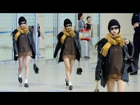 231005 Jennie @ Incheon International Airport (Arrival from Paris)